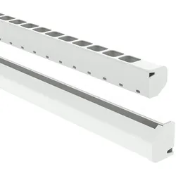 GGK 14340 Kabelbändiger-Set KB 60x70mm-7035, mit Schaumklebeband, L 1400 mm, lichtgrau KB 60x70-Set KB60x70Set