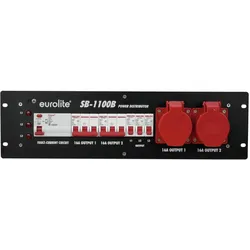Eurolite SB-1100B Stromverteiler, Zubehör DJ