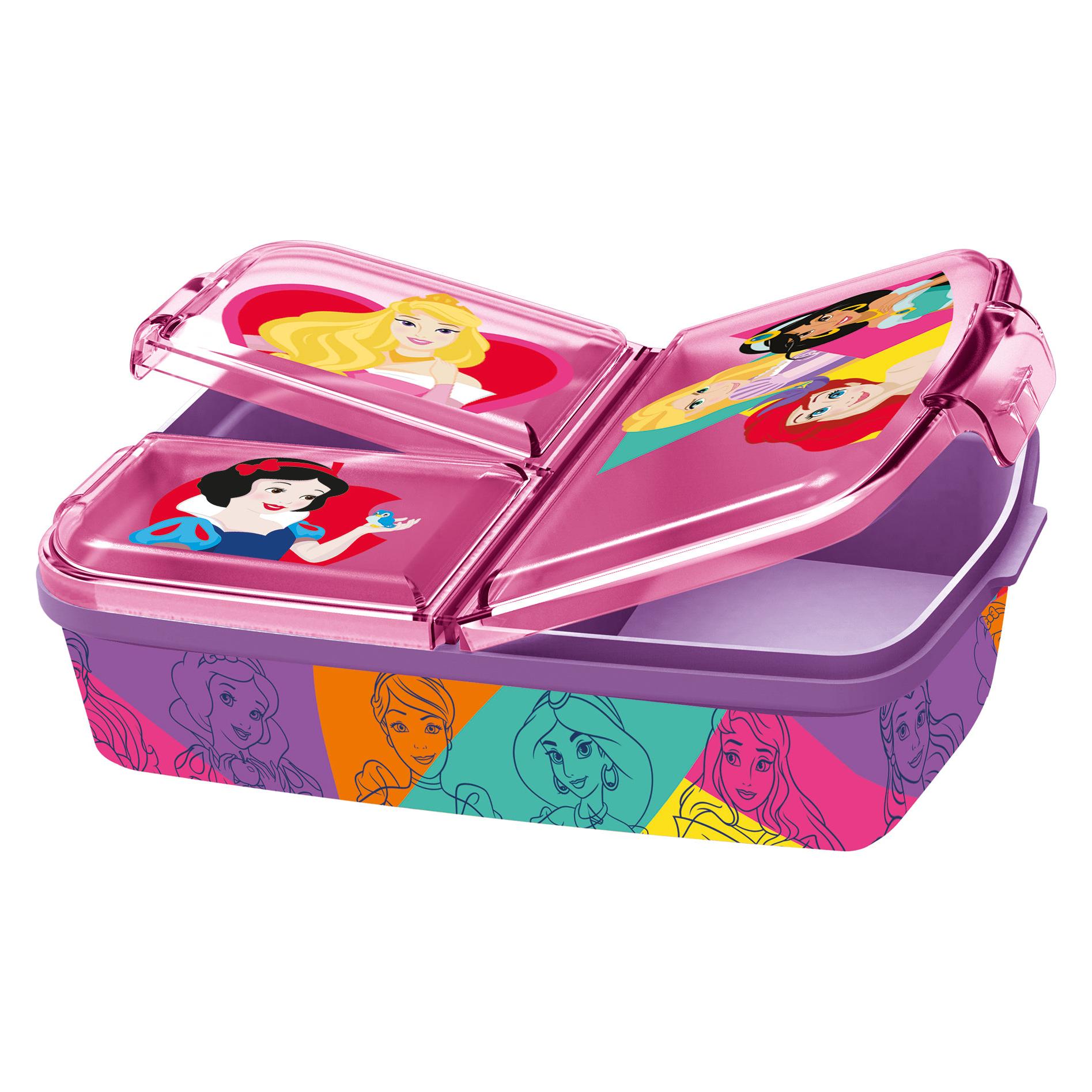 Stor Prinzessinnen Versammlung - Lunchbox mit Fächern (088808735-51220)