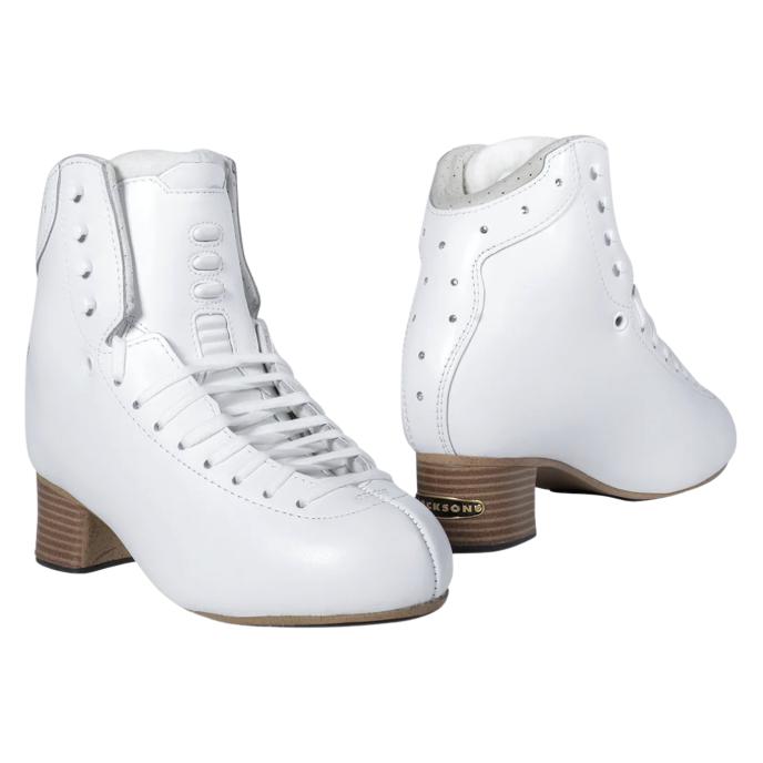 Jackson Skate DJ5300PB W 075 JACKSON SUPREME PBX 75 DAMEN WEISS 7.5 EISKUNSTLAUFSTIEFEL (39) (Jackson Skates)