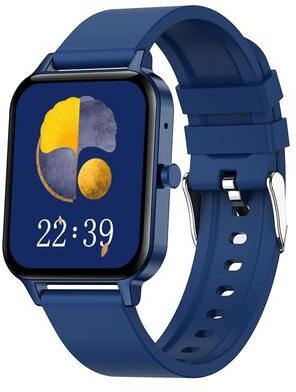 CaseAndConnect MX7 Smart Watch With Bluetooth Calling Smartwatch IP68 Waterproof Fitness Tracker blue