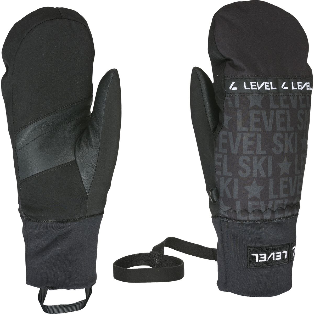 Level Comet Mitten JR black-grey (18) 6 4136JM-18-6