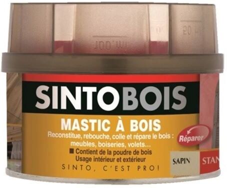 Mastic sans styrène SINTOBOIS sapin 1000 ml SINTO 23782 Sapin