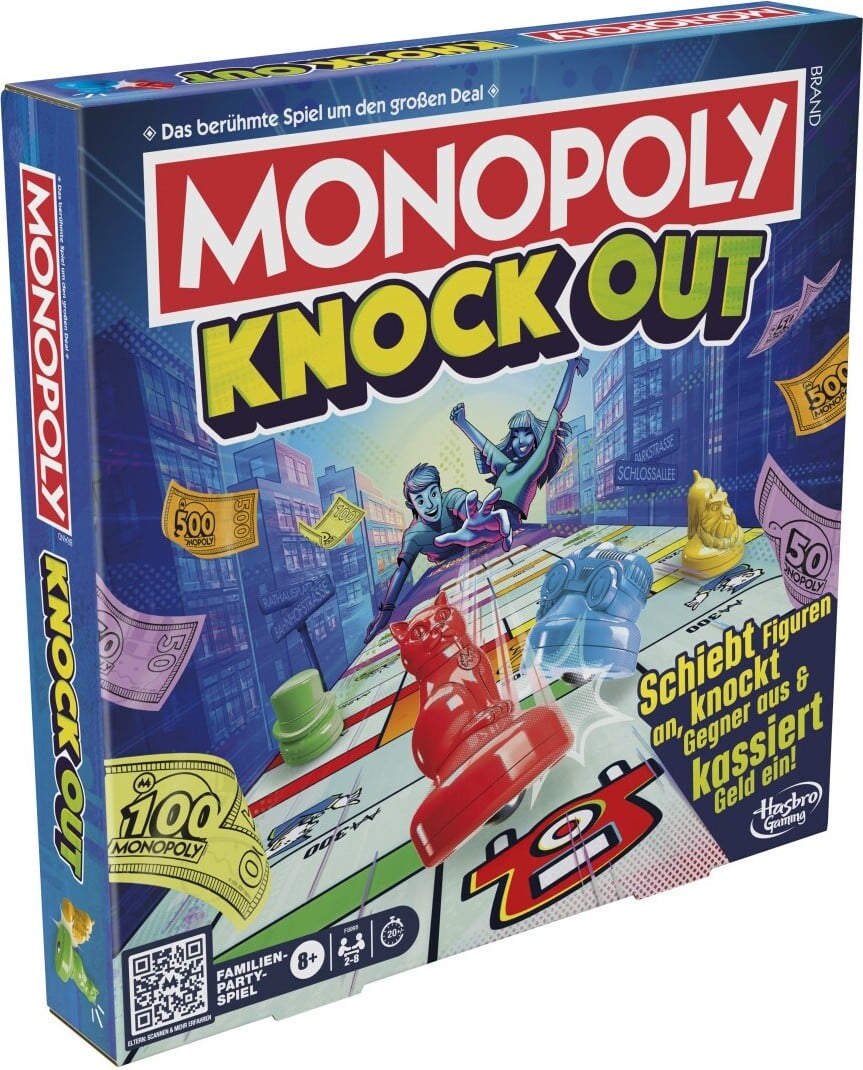 Hasbro Gaming Monopoly Knockout Bordspel