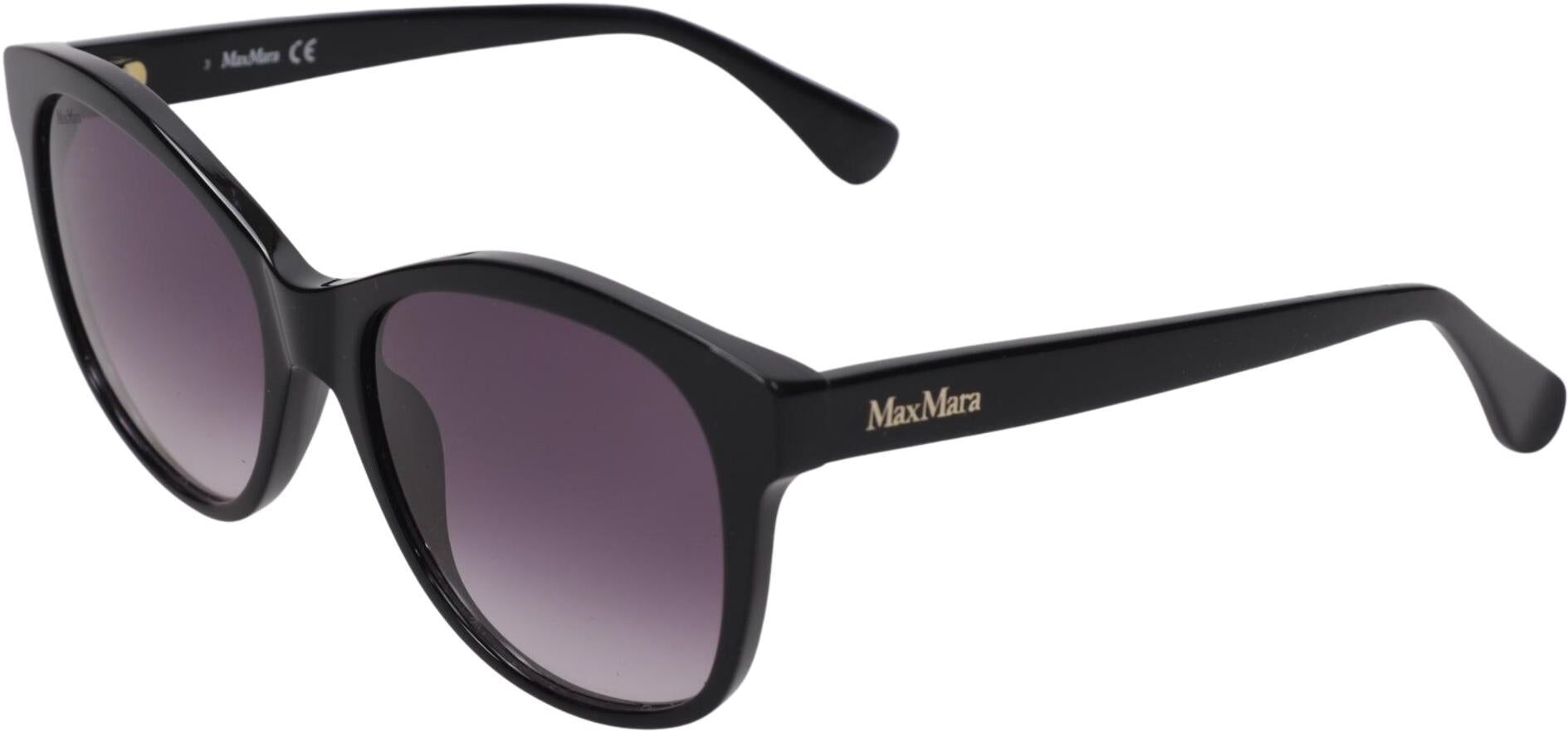 Max Mara Damen Sonnenbrille, Schwarz - Second Hand