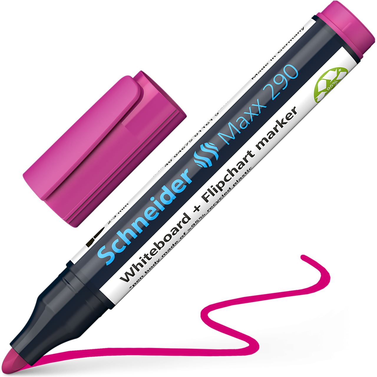 Schneider Maxx 290 Whiteboard- und Flipchart-Marker rot 2,0 - 3,0 mm, 1 St.