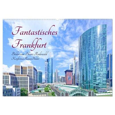 Fantastisches Frankfurt (Wandkalender 2027 DIN A2 quer), CALVENDO Monatskalender