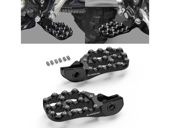 Repose-pieds à décalage inférieur, pour KTM 2017 – 2023 EXC 300 EXC 250 EXCF 350, Husqvarna TE 300 FE 450, 10mm, pour GasGas EC 300