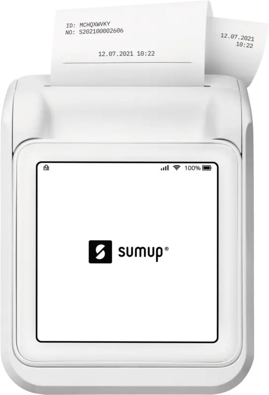 SumUp Payments Limited SumUp Solo mit Drucker Kartenterminal mit Bondrucker NFC 800620001