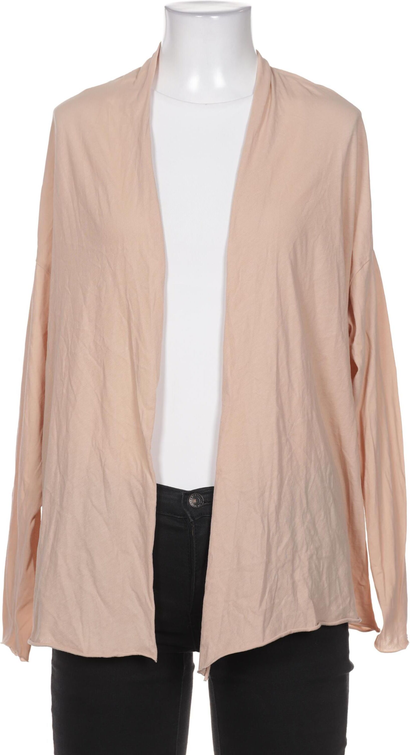 American Vintage Damen Strickjacke, Beige, Gr. S, Baumwolle - Second Hand