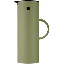Stelton EM77 Isolierkanne L soft fern green, Thermoskanne, Grün