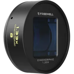 Freewell 1.33x Anamorphic Lens with 17mm Mount, Weiteres Smartphone Zubehör, Mehrfarbig, Schwarz