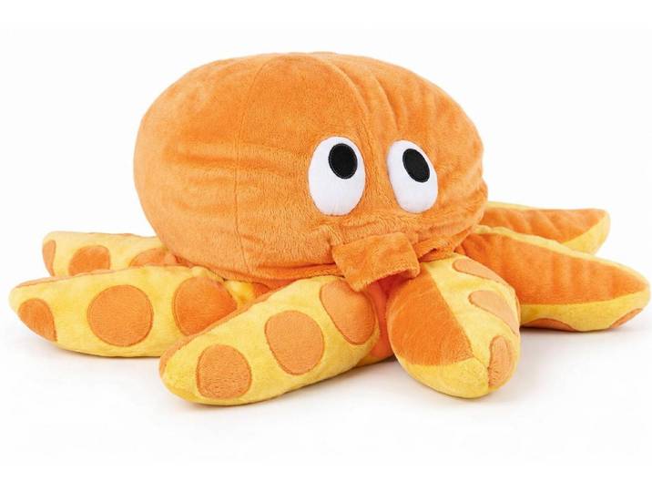 JVmoebel Dekokissen Großes Kinder Kuschelkissen in Orange mit weicher Füllung und Komfort, Made in Europa