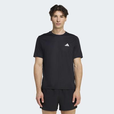 T-Shirt ADIDAS PERFORMANCE "WORKOUT ESSENTIALS BASE", Herren, Gr. XL, schwarz, Obermaterial: 100% Polyester, Rundhals, Shirts T-Shirt, reguläre Passform, mit Climacool Technologie