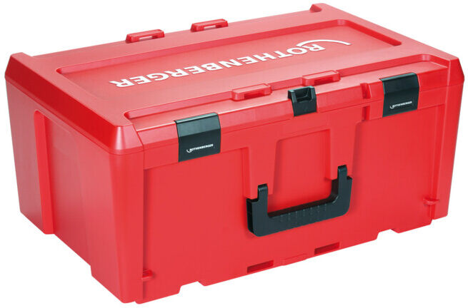 Rothenberger case system ROCASE 6427 rouge avec clip pour le mode d'emploi (1300003337)