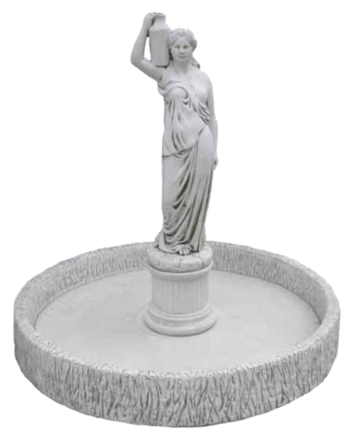 ANTIKES WOHNDESIGN Spring- & Zierbrunnen AWD-SS-089 B:115cm H:108cm