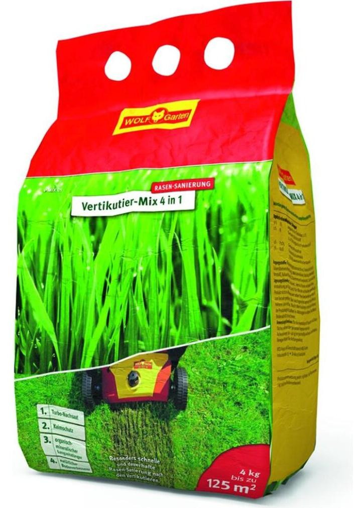 WOLF-Garten V-MIX 125 4 in 1 Vertikutiermix 4,0 kg