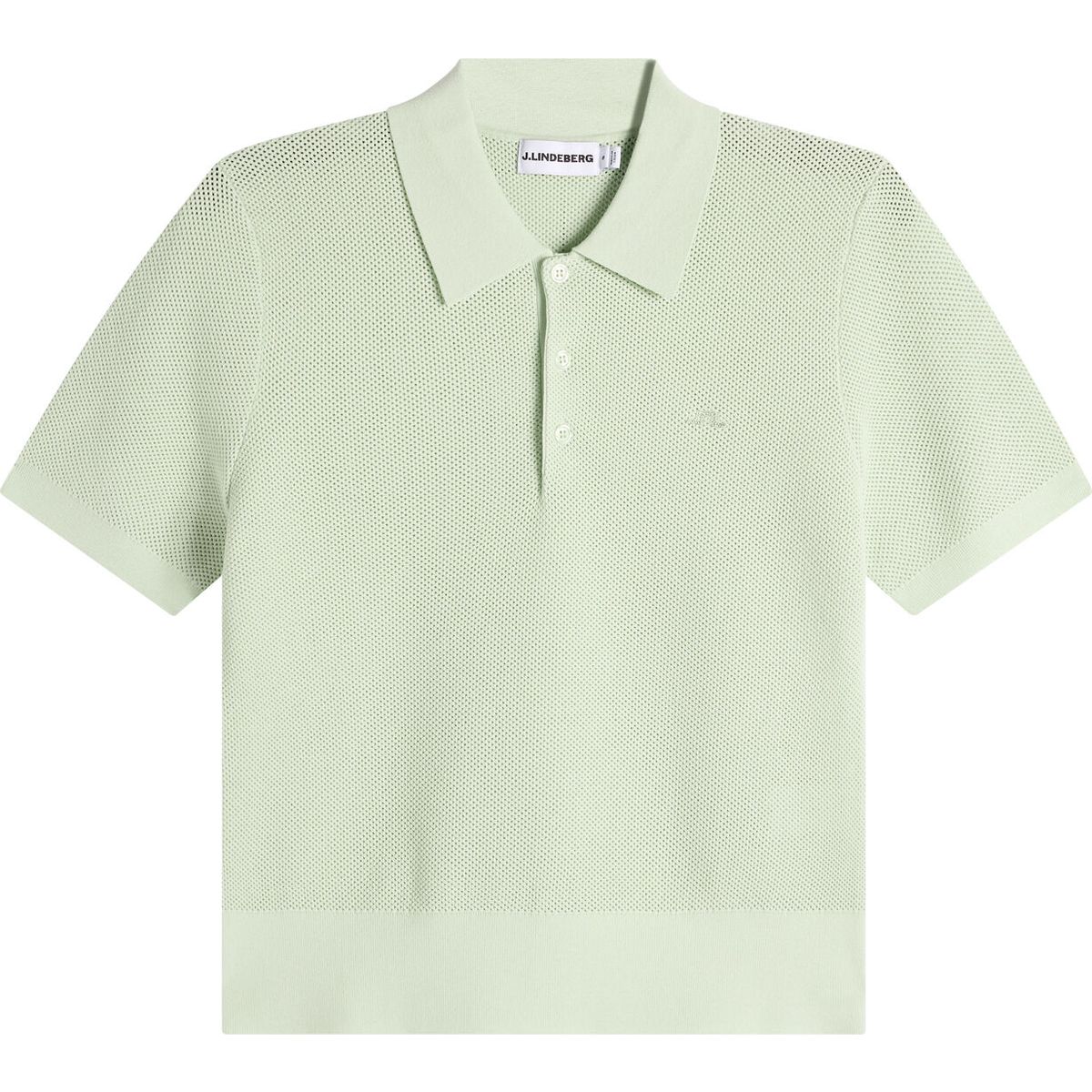 J.Lindeberg Blake Structure Knit Polo subtle green (M043) M BWKW16499-M043-M