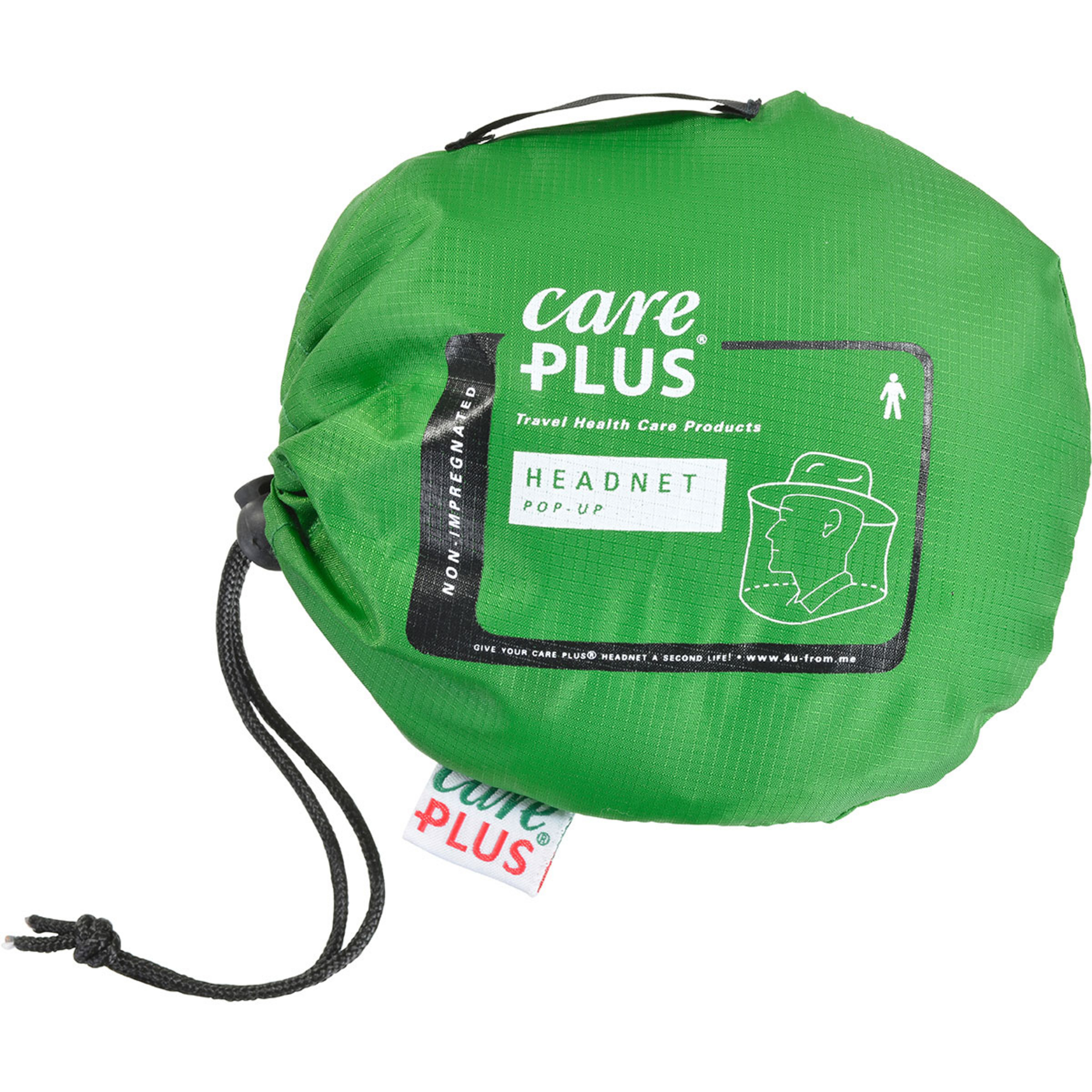 Care Plus Pop-Up Head Net Moskitonetze gruen Reise | Camping