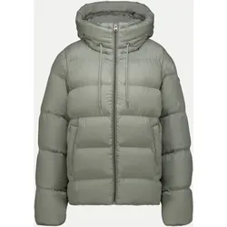Pufferjacke mit Kapuze Grün M