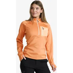 Evolution Half-zip Stretch Fleece Damen Copper Tan, Größe:L - Damen > Oberteile > Fleece & Midlayers - Orange