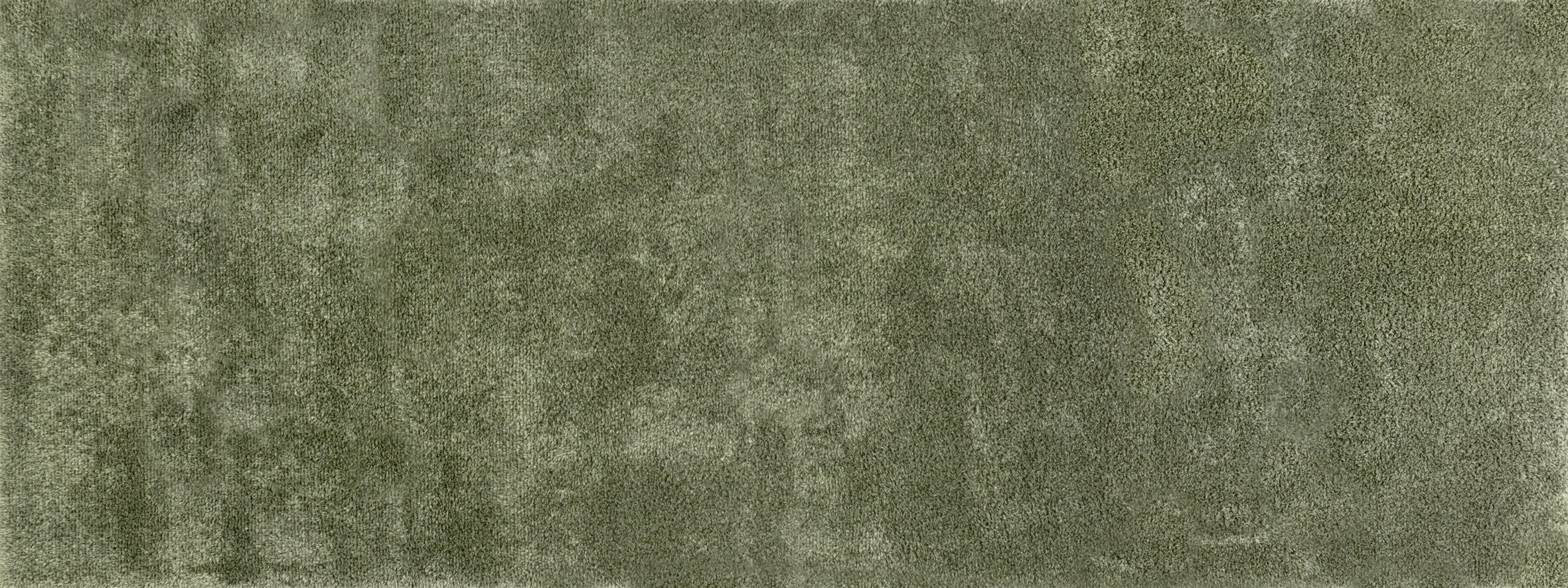 Fussmatte TURTLE MAT "Sage Green", grün, B:75cm H:8mm L:200cm, Baumwolle, Teppiche, Fussmatte grün B : 75cm 1 Stk., 8mm, L: 200cm