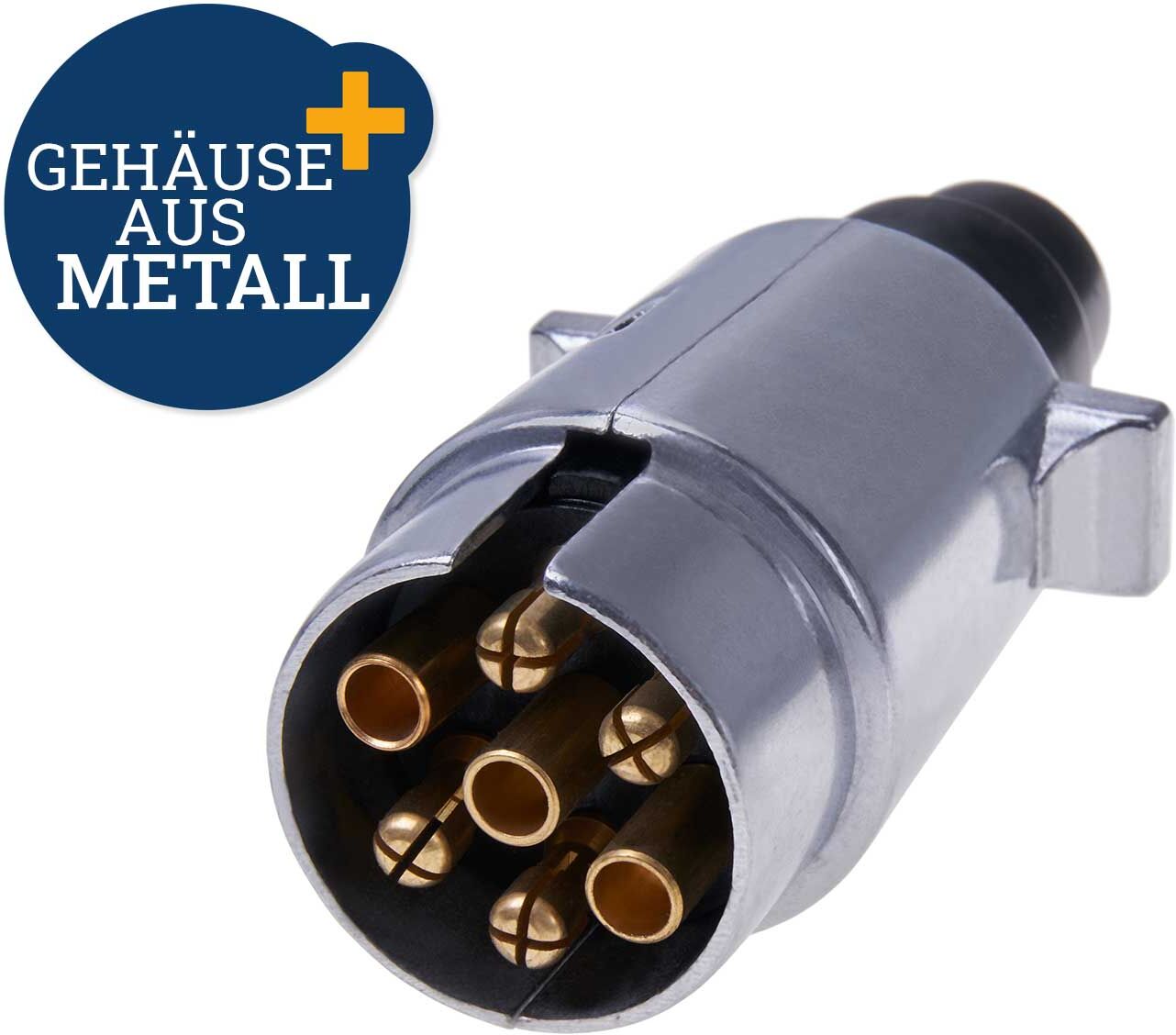Filmer Anhängerstecker Stecker 7 Polig Aus Metall 36669