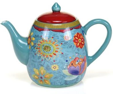 Certified International Tunisian Sunset 40-ounce Teapot