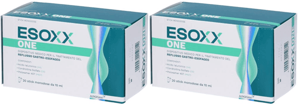 Esoxx One BIPACCO Rimedio Reflusso Gastro-Esofageo 2x20 Stick