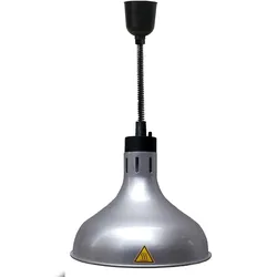 Combisteel Wärmelampe in silber inkl. Leuchtmittel