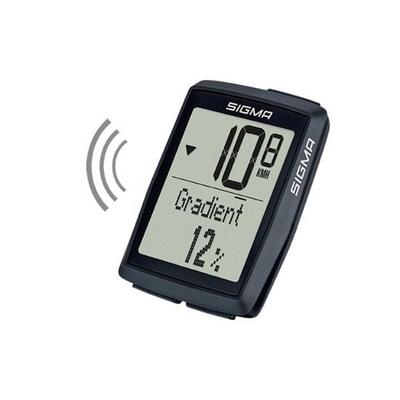 Sigma BC 14.0 WL STS Fahrradcomputer, kabellos Codierte Übertragung mit Radsensor, mit Vollgrafikdisplay