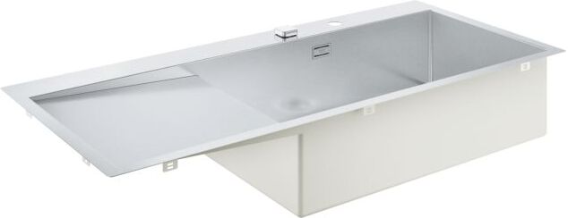Grohe Spülbecken 31582SD1 116x52cm, Edelstahl, mit Abtropffläche, rh, rechts einbaubar