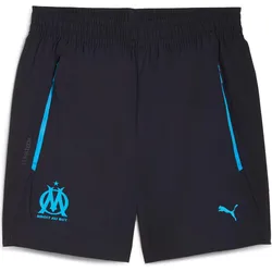 Puma, Herren, Sporthose, Kurzer OM-Stoff Woven 2025/26 (S), Blau