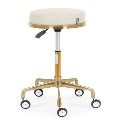 physa Rollhocker - 51 - 64 cm - 150 kg - Beige / Golden