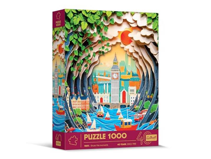 Trefl - Puzzel met 3D-effect, Londen - 1000 stukjes
