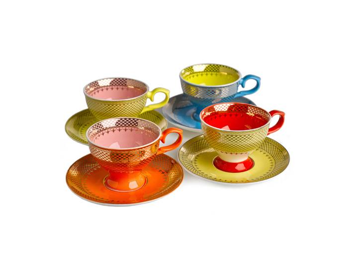 POLSPOTTEN - Tasse à espresso Grand - Multicolore - Porcelaine émaillée - Designer MODO architettura + design