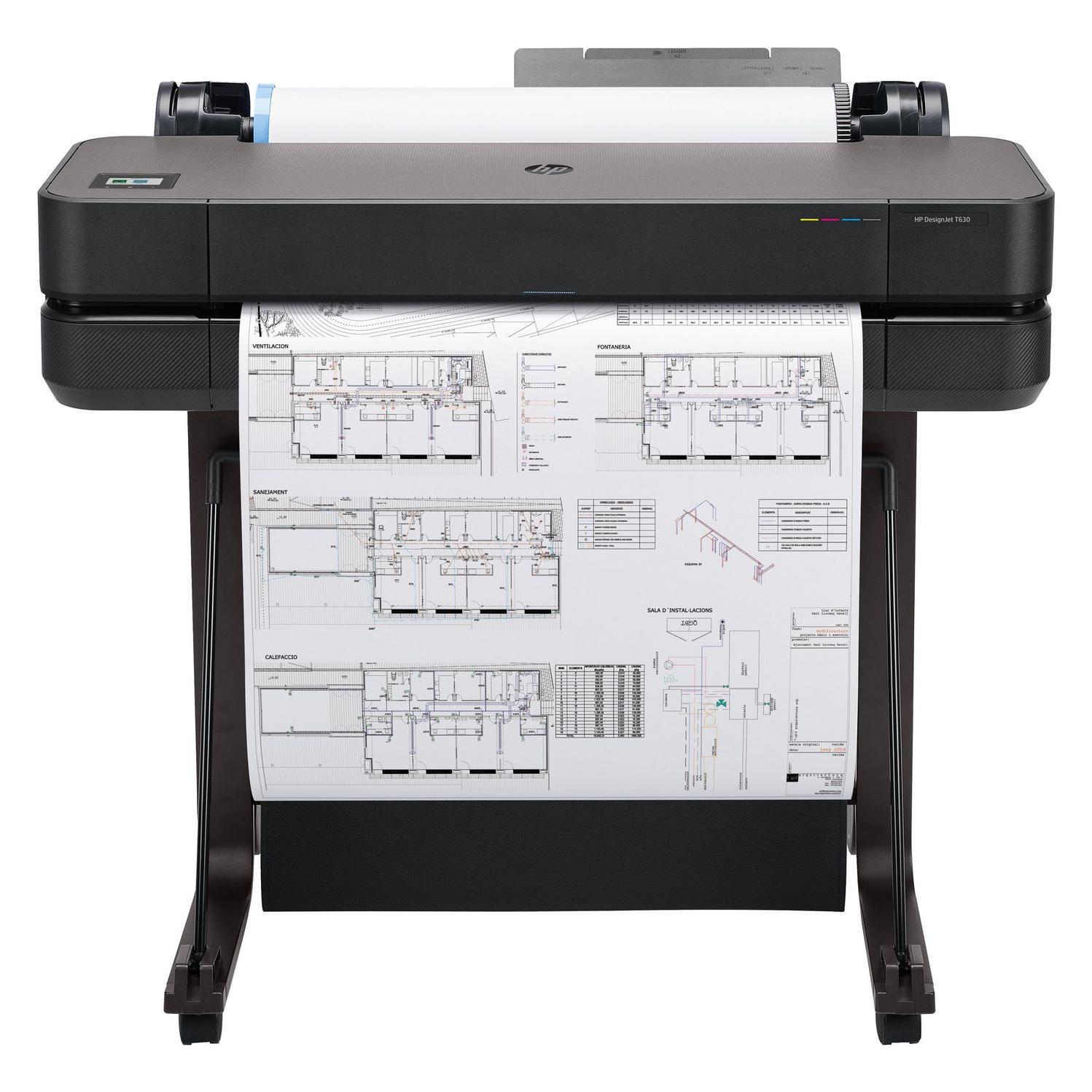 HP DesignJet T630 (Tintenpatrone, Farbe) (5HB09D#B19)