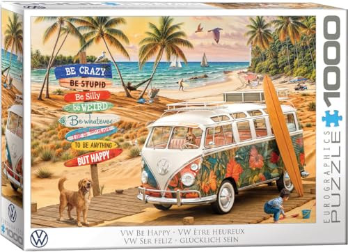Eurographics Puzzel VW Be Happy 1000 stukjes