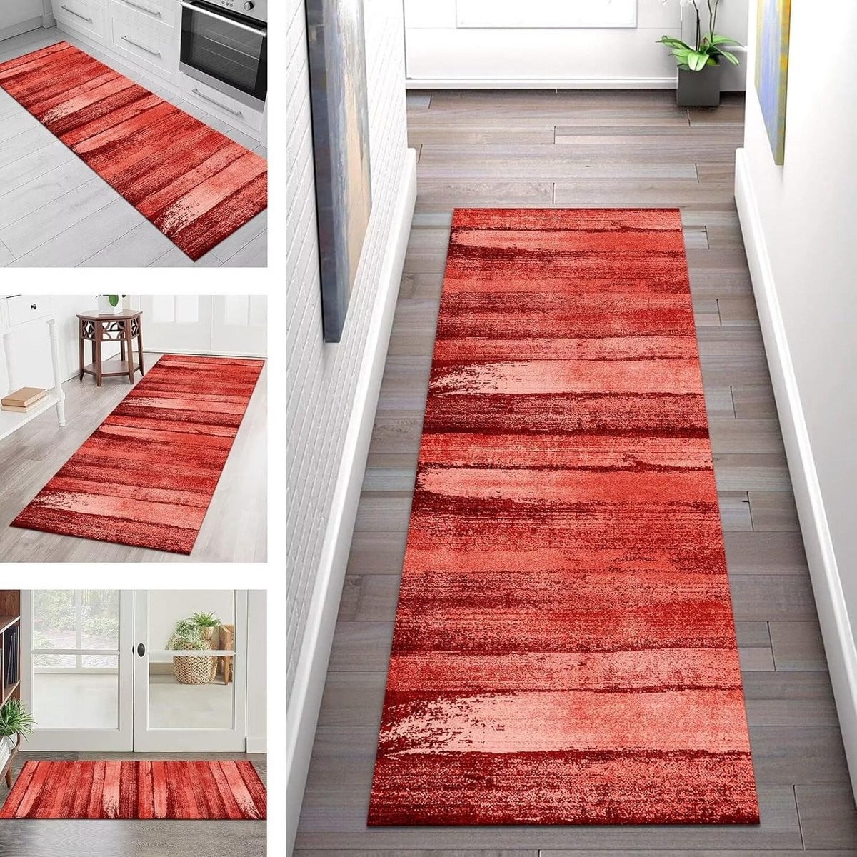 Wasbare antislip tapijtloper voor gang, keuken en woonkamer