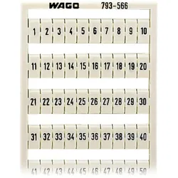 WAGO WMB-Bezeichnungssystem W: 1-50(2x) 793-566