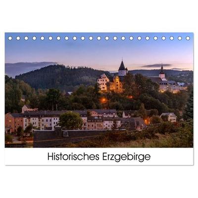 Historisches Erzgebirge (Tischkalender 2027 DIN A5 quer), CALVENDO Monatskalender