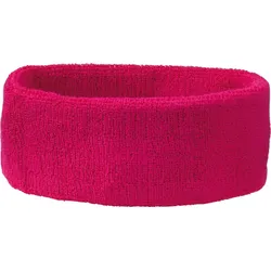 Myrtle Beach Unisex Frottee Stirnband MB042 pink one size