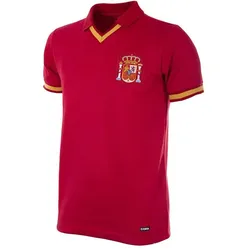 Copa Football, Herren, Fussballtrikot, Spanien 1988 Retro (S), Rot