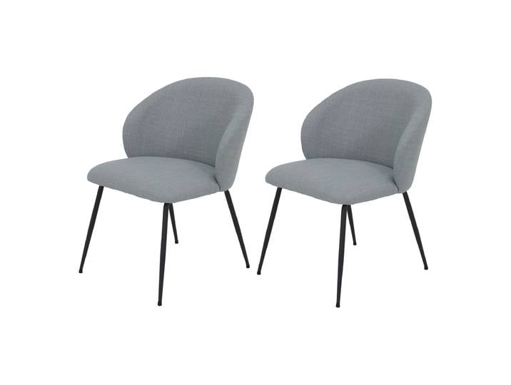 Tchibo - 2 Hela Stühle »Graz« - 61x64,5x81cm - grau -