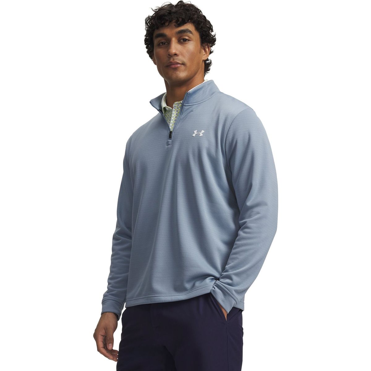 Under Armour Matchplay 1/4 Zip blue white (448) XL 6010892-448-XL