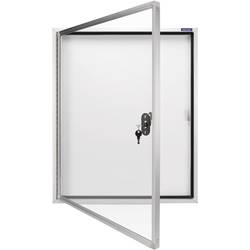 magnetoplan Schaukasten 1214100 Verwendung für Papierformat: 6 x DIN A4 Außenbereich 1214100 Aluminium Weiß 1 St.