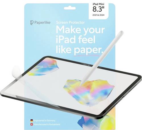 Paperlike 3 Displayschutzfolie for iPad Displayschutzfolie Apple iPad mini (6. Generation, A17 Pro) 1 St. PL3-08-21