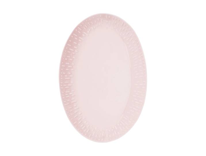 Aida Plat ovale Confetti Candyfloss, 25,5x36 cm