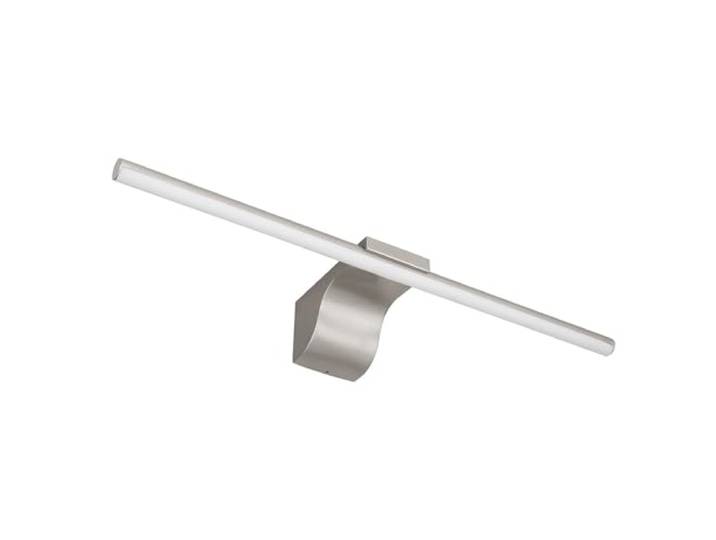 Wandleuchte Wandlampe Wohnzimmerlampe Badezimmerleuchte Badleuchte, IP44, Metall Acryl Nickel opal, LED 10W 620Lm neutralweiß, BxHxÜ 60,8x8x15cm