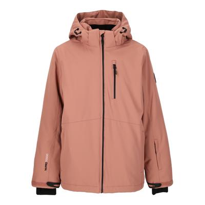 Skijacke WHISTLER "Drizzle", Jungen, Gr. 116, braun, 100% Polyester, mehrfarbig, normal, hoch geschlossener Ausschnitt, Jacken Skijacke, mit wasser-, wind- und schneeschützenden Features